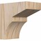 Ekena Millwork Monterey Smooth Corbel, Douglas Fir, 3 1/2"W x 6"D x 6"H COR04X06X06MON00SDF - alternate 1